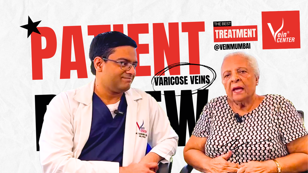 rosie is back 3 months follow up review at the vein center